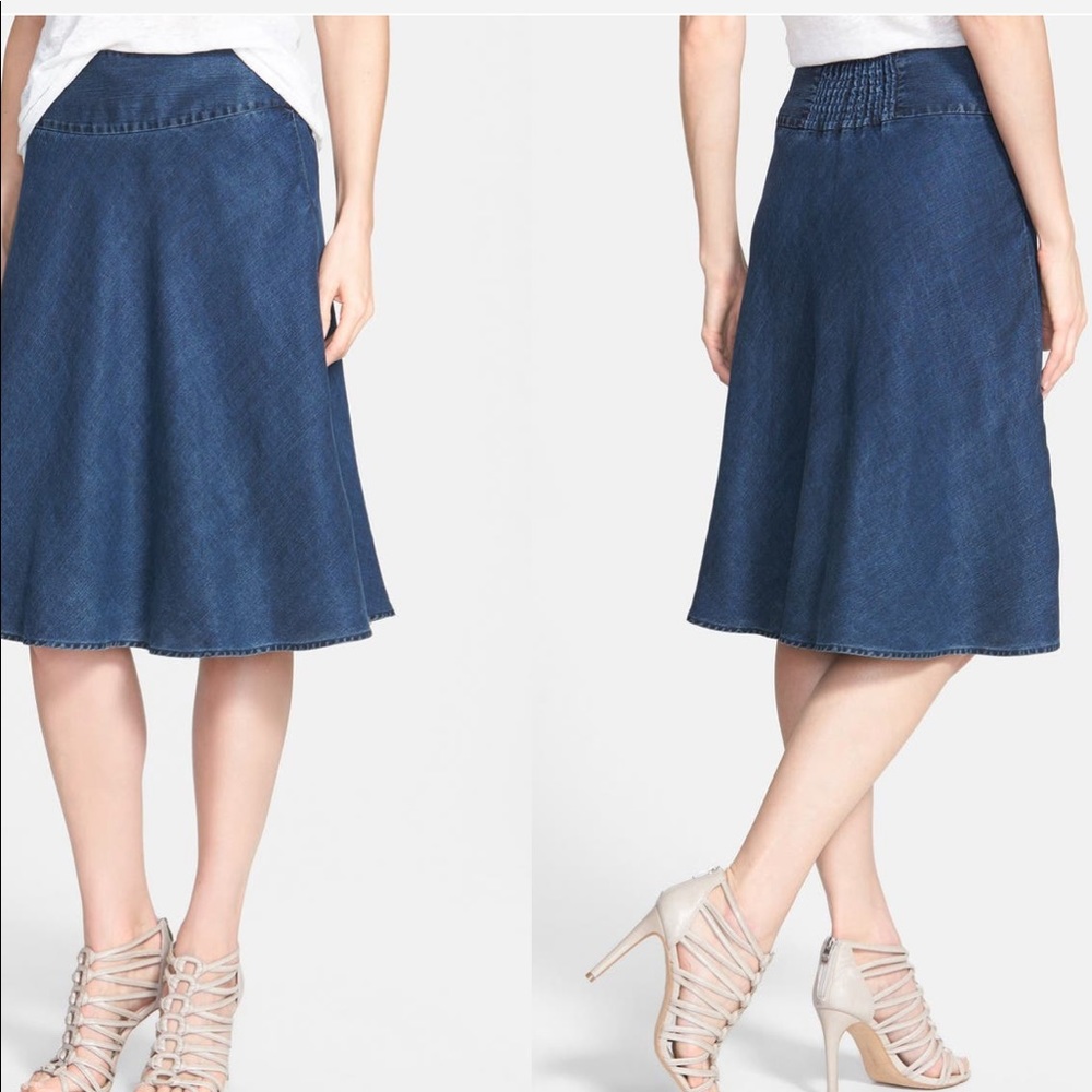Nic+Zoe denim skirt